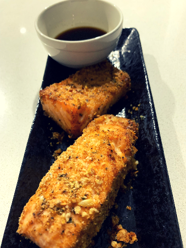 Delicious air fried salmon recipe