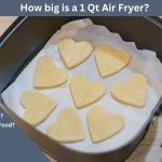 How big is a 1 Qt Air Fryer?